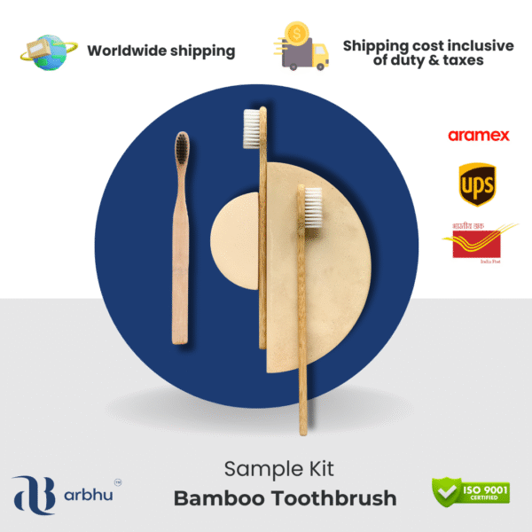 Bamboo Toothbrush Sample Set