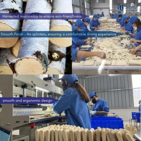 160mm Birchwood Knife- 10000 pieces (100*100) - Image 6