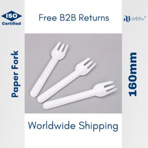 Bagasse Fork- 1000pieces (50×20)