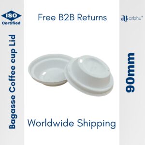 90mm Bagasse Lid- 1000pieces (50×20)