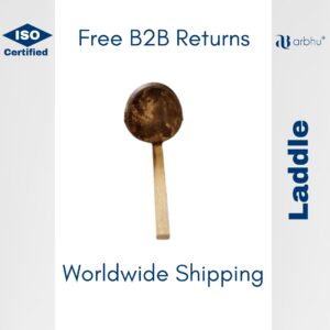 Coconut shell Laddle- 95 pieces (1×95)