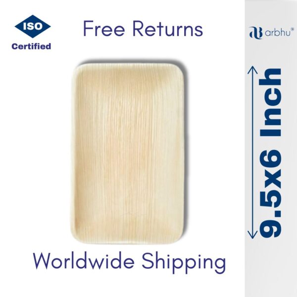 Areca/Palm leaf rectangular plates