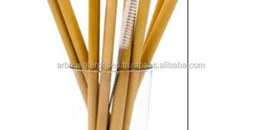 4. Jungle Culture Bamboo Straws